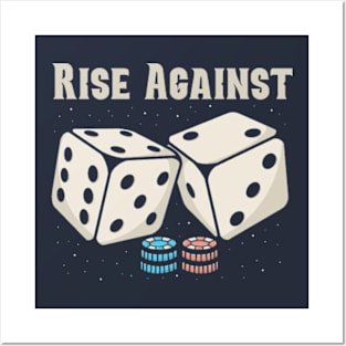 rise against Dice Posters and Art